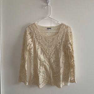 🌼3/$30🌼 Express Cream Lace Blouse